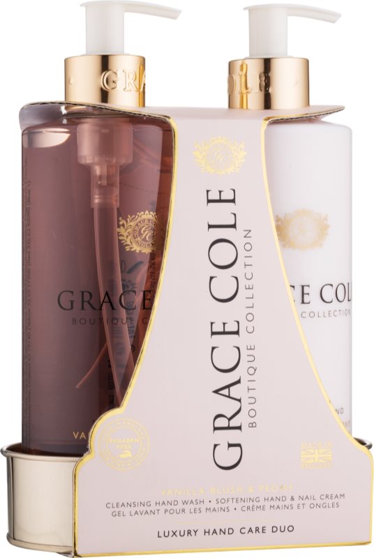 Grace Cole Boutique Vanilla Blush & Peony Cosmetic Set II.