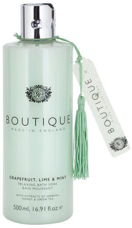 Grace Cole Boutique Grapefruit Lime & Mint espuma de banho relaxante