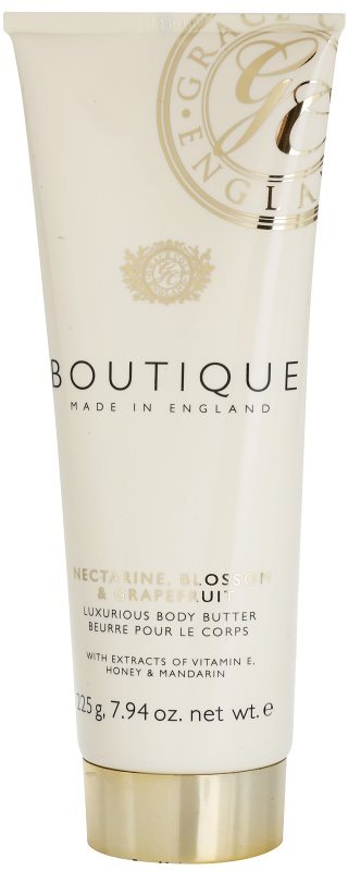 Grace Cole Boutique Nectarine Blossom & Grapefruit luxusní tělové máslo
