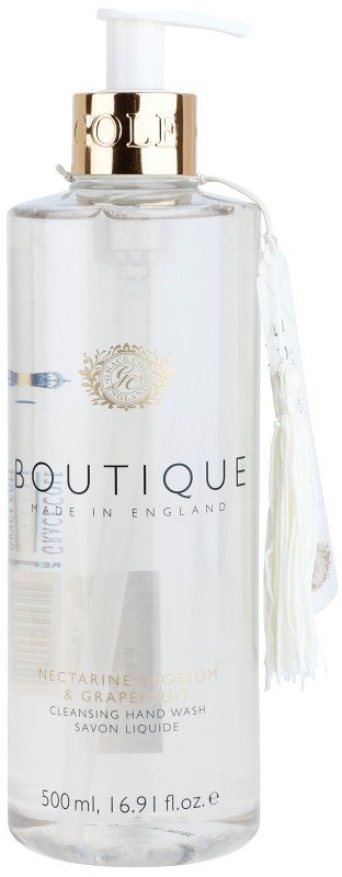 Grace Cole Boutique Nectarine Blossom & Grapefruit jabón líquido para manos