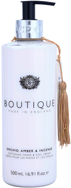 Grace Cole Boutique Orchid, Amber & Incense Creme für zarte Hände und Fingernägel