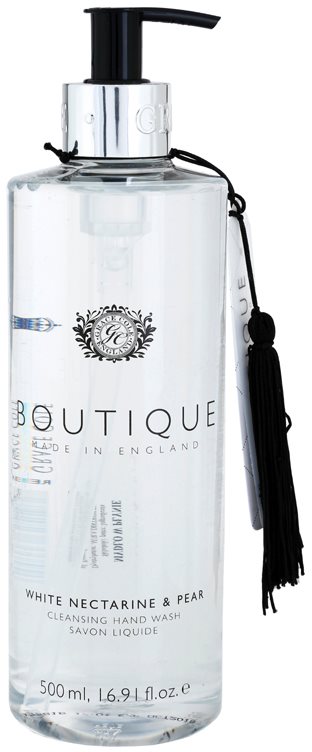 Grace Cole Boutique White Nectarine & Pear sabonete líquido para mãos