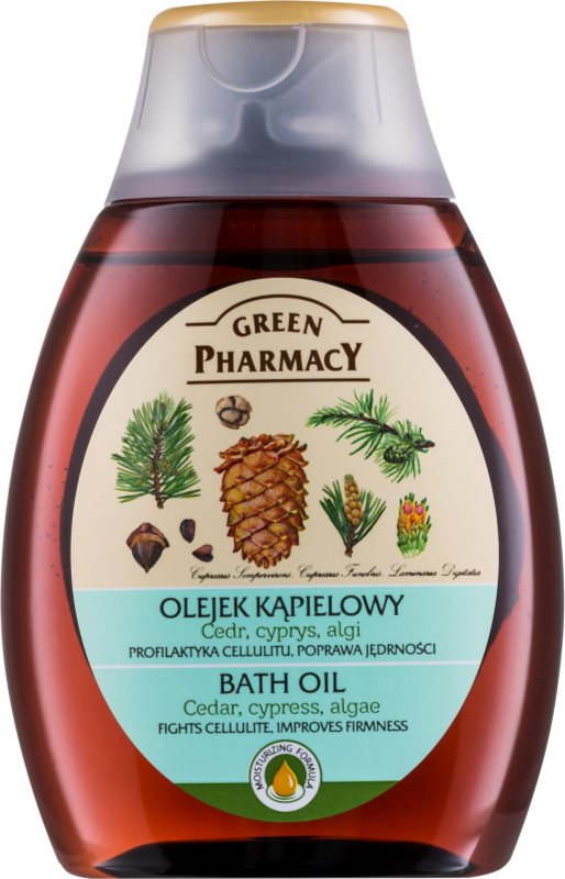 Green Pharmacy Body Care Cedar & Cypress & Algae Bath Oil