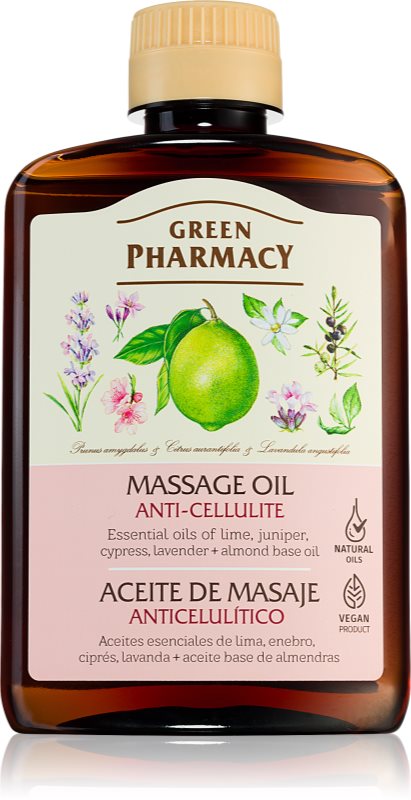 Green Pharmacy Body Care masážní olej proti celulitidě