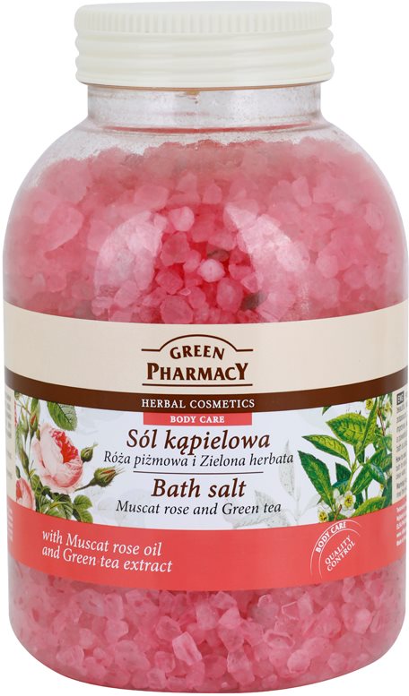 Green Pharmacy Body Care Muscat Rose & Green Tea Badesalz
