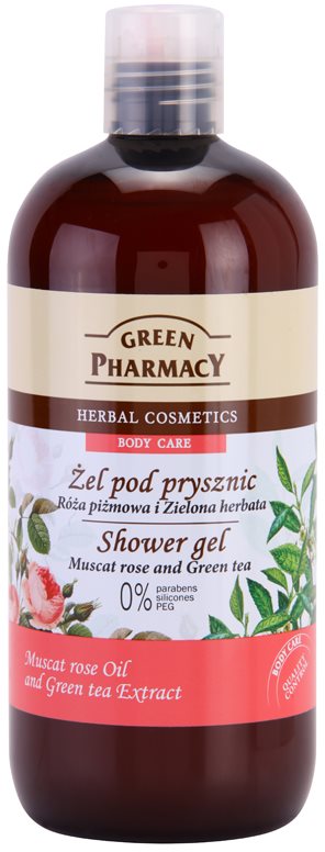 Green Pharmacy Body Care Muscat Rose & Green Tea sprchový gel