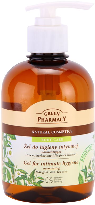 Green Pharmacy Body Care Marigold & Tea Tree gel na intimní hygienu