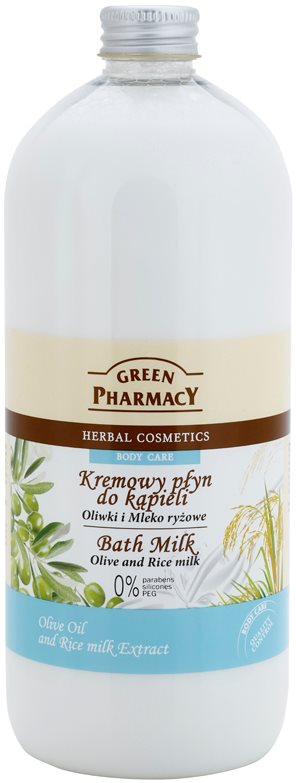 Green Pharmacy Body Care Olive & Rice Milk Bademilch
