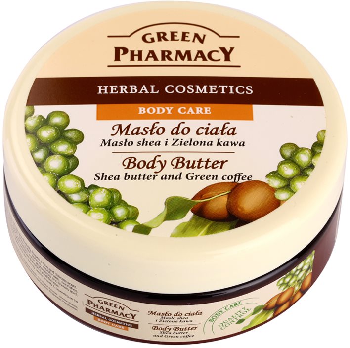 Green Pharmacy Body Care Shea Butter & Green Coffee Körperbutter