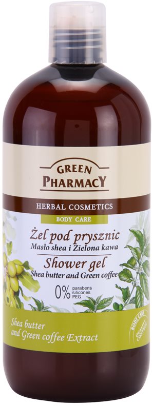 Green Pharmacy Body Care Shea Butter & Green Coffee Shower Gel