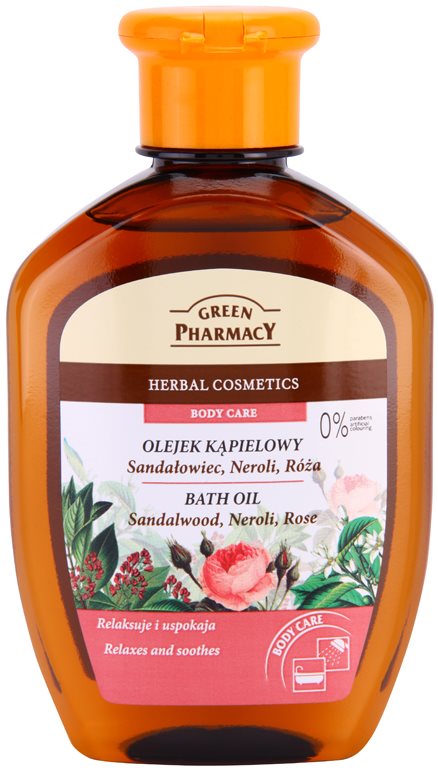 Green Pharmacy Body Care Sandalwood & Neroli & Rose koupelový olej