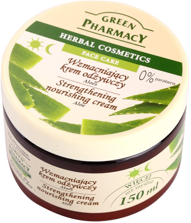 Green Pharmacy Face Care Aloe Strengthening Nourishing Cream