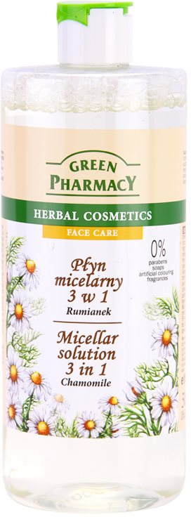 Green Pharmacy Face Care Chamomile micelárna voda 3v1