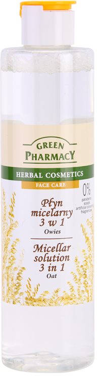 Green Pharmacy Face Care Oat micelární voda 3 v 1