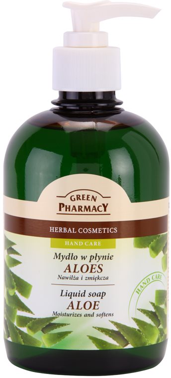 Green Pharmacy Hand Care Aloe jabón líquido