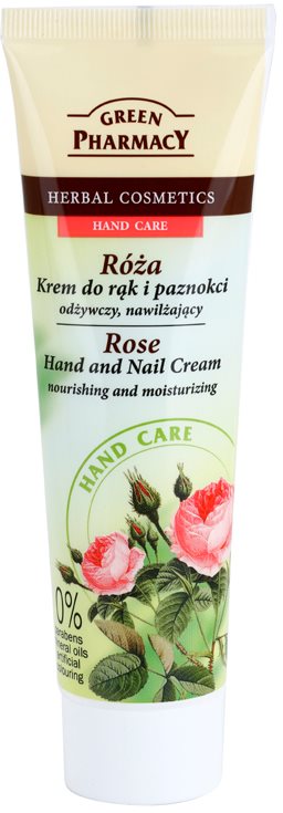 Green Pharmacy Hand Care Rose crema hidratanta si nutritiva pentru maini si unghii