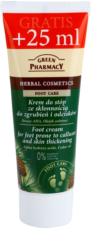 Green Pharmacy Foot Care crema pentru picioare predispuse la bataturi si ingrosarea pielii