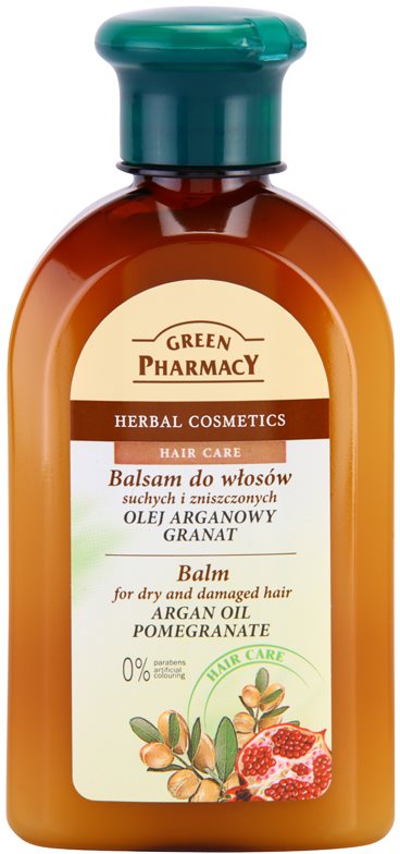 Green Pharmacy Hair Care Argan Oil & Pomegranate Balsam für trockenes und beschädigtes Haar