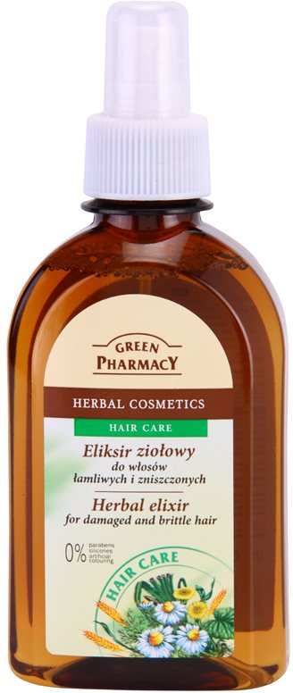 Green Pharmacy Hair Care Kruiden Elixer voor Beschadigde en Broos Haar