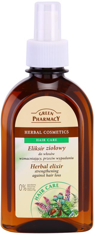 Green Pharmacy Hair Care bylinný elixír pro posílení vlasů a proti jejich vypadávání