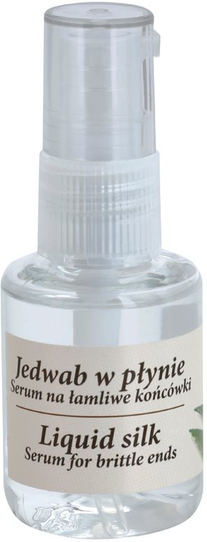 Green Pharmacy Hair Care Liquid Silk Serum für spröde Haarspitzen