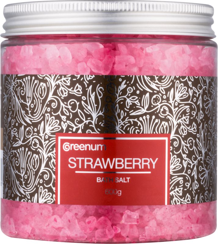 Greenum Strawberry soľ do kúpeľa