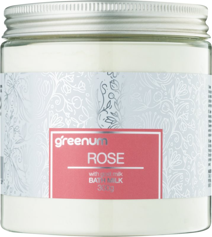 Greenum Rose lapte de baie pudră