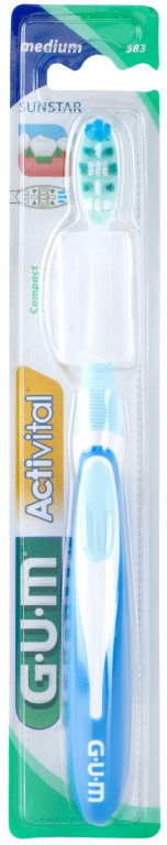 G.U.M Activital Compact brosse à dents medium
