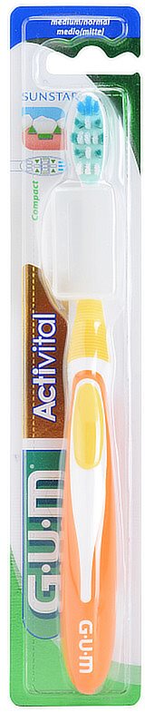 G.U.M Activital Compact szczoteczka do zębów medium