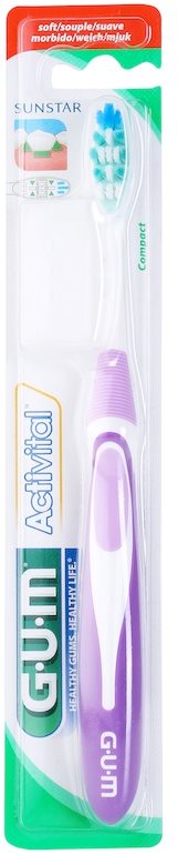 G.U.M Activital Compact brosse à dents soft