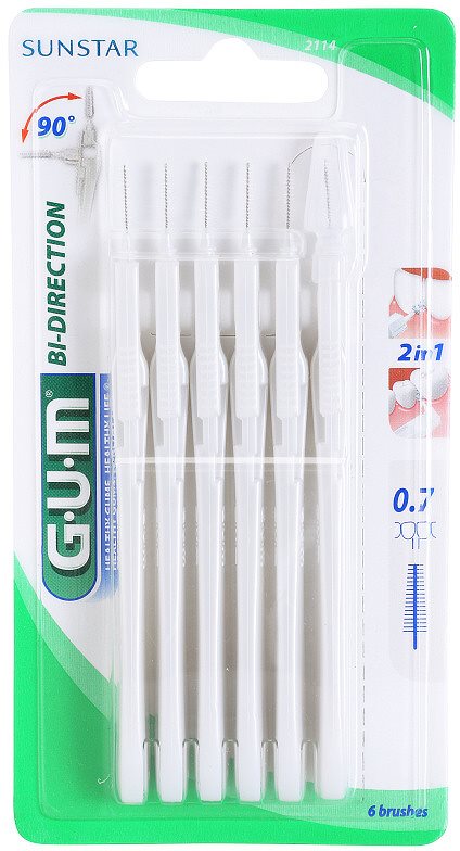G.U.M Bi Direction međuzubna četkica 6 kom
