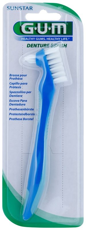 G.U.M Denture brosse pour prothèses dentaires