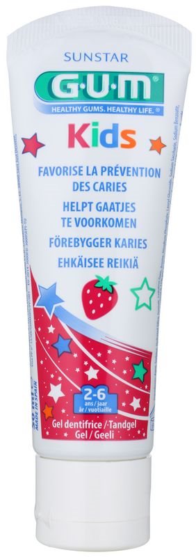 G.U.M Kids Tooth Gel for Kids With Strawberry Flavour