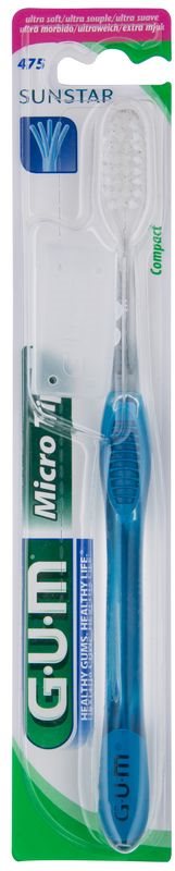G.U.M Micro Tip Compact Toothbrush Ultra Soft