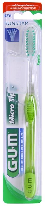 G.U.M Micro Tip Regular zubní kartáček soft