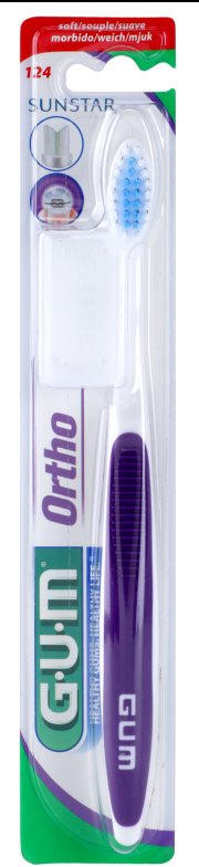 G.U.M Ortho 124 četkica za zube za fiksne aparatiće soft
