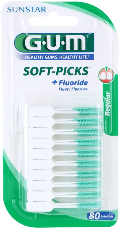 G.U.M Soft-Picks +Fluoride wykałaczki dentystyczne regular