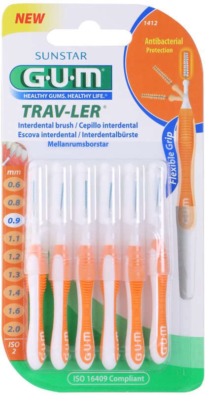 G.U.M Trav-Ler brossettes interdentaires 6 pcs