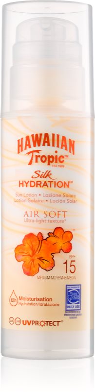 Hawaiian Tropic Silk Hydration Air Soft Bräunungslotion LSF 15