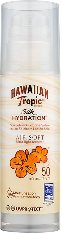 Hawaiian Tropic Silk Hydration Air Soft loțiune pentru plaja SPF 50