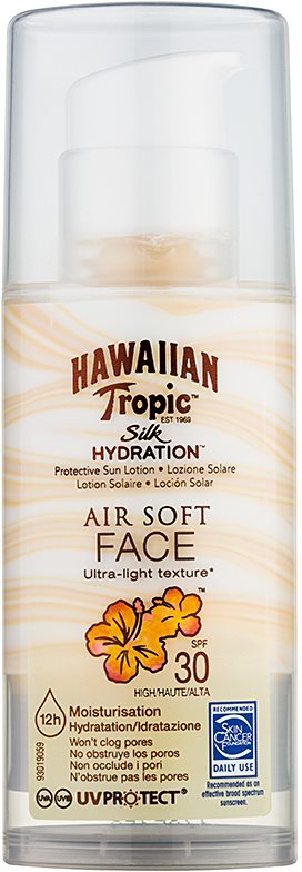 Hawaiian Tropic Silk Hydration Air Soft Protective Face Cream SPF 30