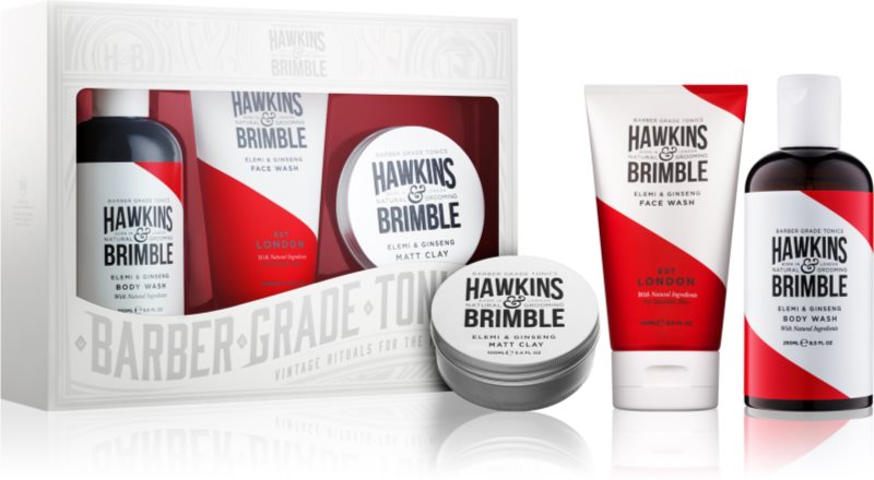 Hawkins & Brimble Natural Grooming Elemi & Ginseng zestaw kosmetyków IV.