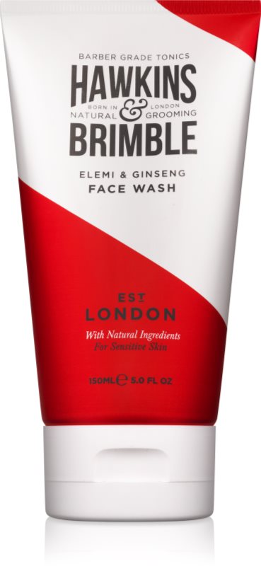 Hawkins & Brimble Natural Grooming Elemi & Ginseng mycí gel na obličej