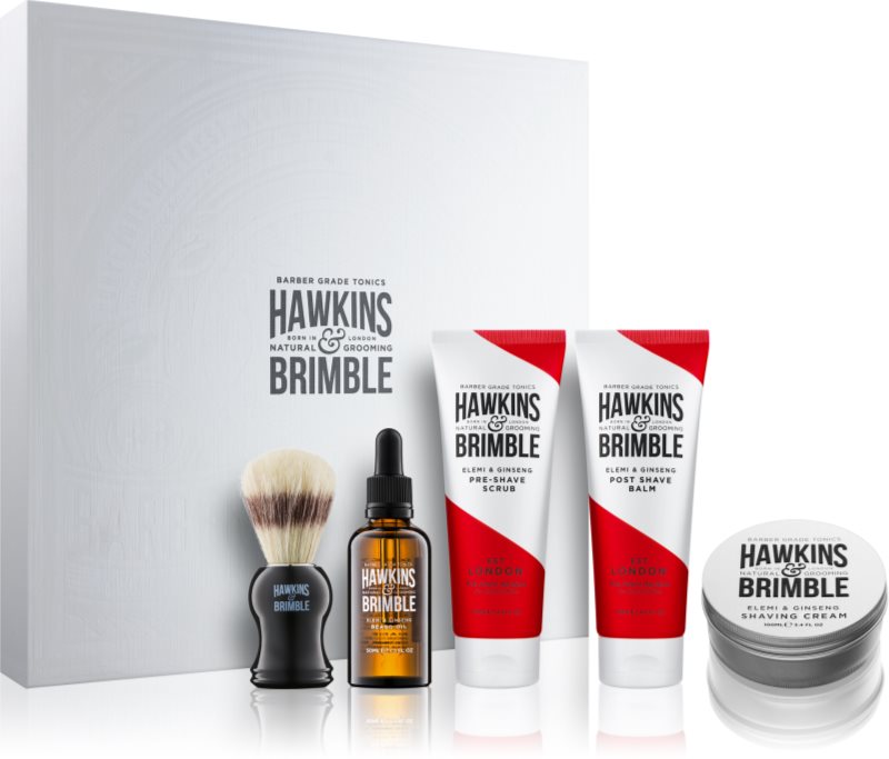 Hawkins & Brimble Natural Grooming Elemi & Ginseng kozmetični set I.