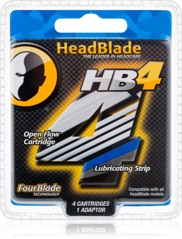 HeadBlade HB4 Replacement Blades 4 pcs
