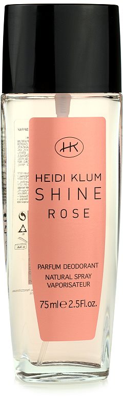 Heidi Klum Shine Rose deodorante con diffusore per donna 75 ml