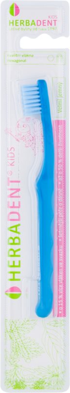 Herbadent Kids zubná kefka pre deti extra soft