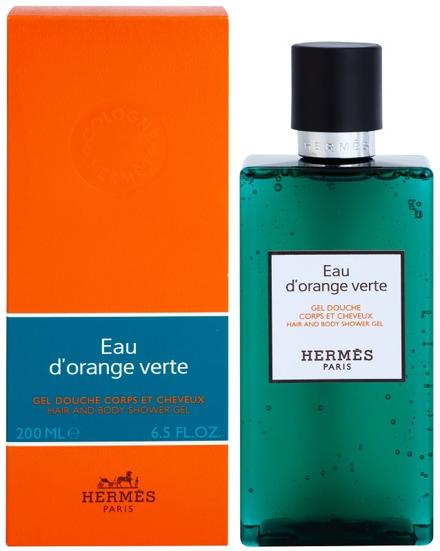 Hermès Eau d'Orange Verte gel za prhanje uniseks 200 ml za lase in telo