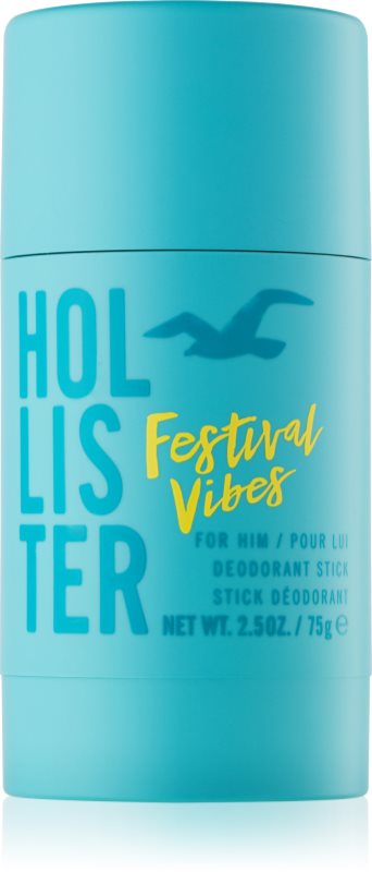 Hollister Festival Vibes Deodorant Stick for Men 75 g