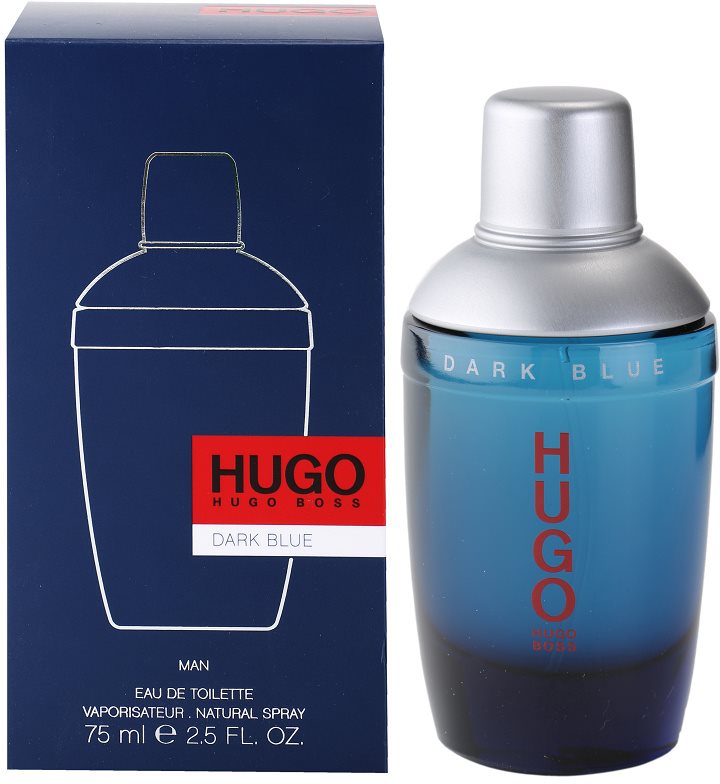 Hugo Boss Hugo Dark Blue, eau de toilette pour homme 75 ml notino.fr